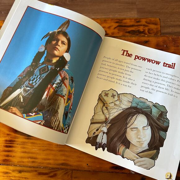 Vintage 1997 Celebrating The Powwow Native American Paperback Book - Picture 5 of 10